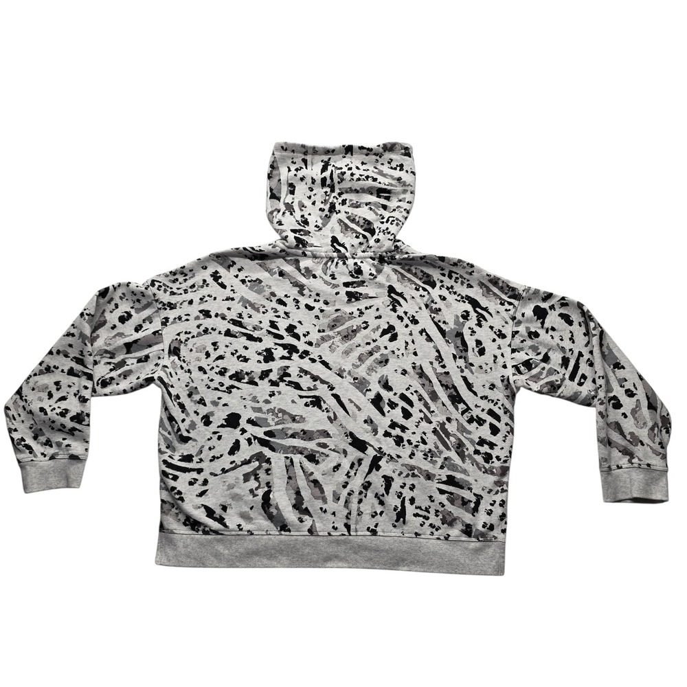 Calvin Klein Performance Cowl Neck Pullover Gray Camo Large - Picture 3 of 8